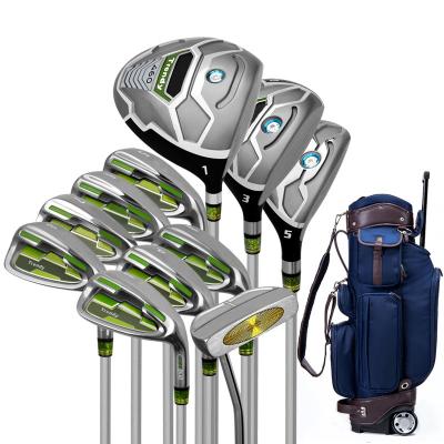 China Steel Professional Golf Clubs 11 Pieces Together Compete With Golf Bag for sale