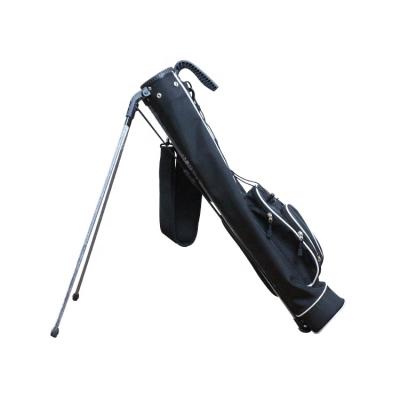 China Hold Golf Clubs Carry Small Bag Black Golf Custom Lightweight Pencil Bag Portable Sunday Golf Stand Bags for sale