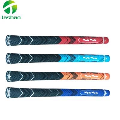 China New design tacky golf grips, rope golf grip, OEM golf rubber grips for sale