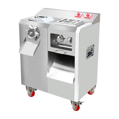 China Hotels Stainless Steel Meat Slicer Electric Automatic Meat Strip Cutting Machine for sale