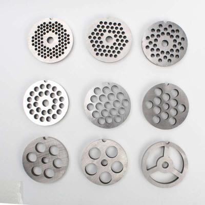 China Outdoor Stainless Steel Mincer Plate Stuffing Plate For Meat Meat Grinder for sale