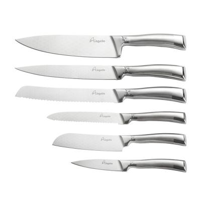 China Durable Hot Selling Special Hollow Handle Stainless Steel Knife Set Luxury Knife Set for sale