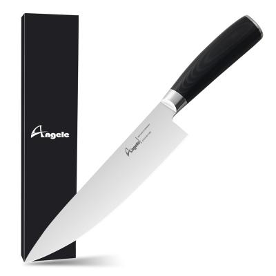 China Angele Germany Viable High Carbon Steel Knife With Micarta Handle Kitchen Chef Knife for sale