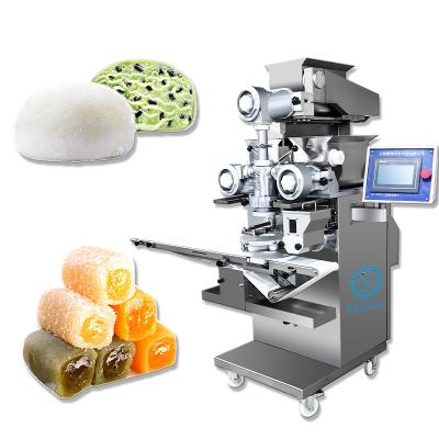 China Any Multifunctional Automatic Encrusting Ice Cream Filled Food Machine Daifaku Mochi Filled Gnocchi Making Machine for sale