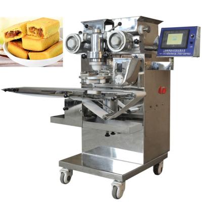 China High Efficiency Maamoul / Food Processing Machine Automatic Mooncake Encrusting And Forming Machine for sale