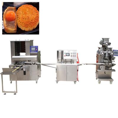 China MOONCAKE Good Performance Flower Maamoul Cookies Making Machine With Stamping for sale