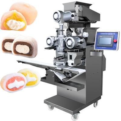 China Longyu Hotels 208 Series Multifunctional Automatic Encrusting Machine For Mochi Ice Cream for sale