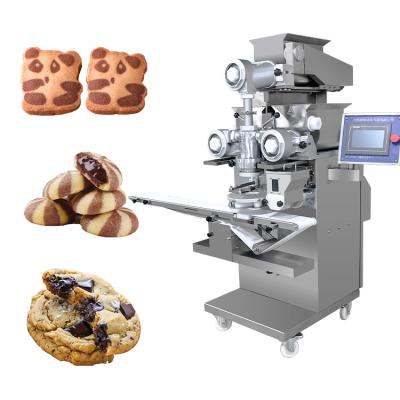 China SV-208A High Speed ​​Low Energy Small Filled Cookie Wire Cutting Cookies Making Machine Biscuit Cookie Encrusting Machine for sale