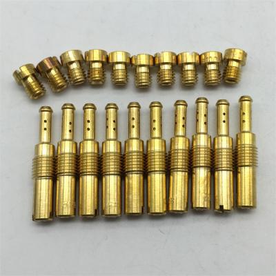 China 10Pcs 100-140 Carburetor Carburetor Main Jets And 10Pcs 32-52 Slow Pilot Jets For GY6 PWK Keihin OKO CVK for sale