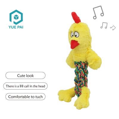 China Sustainable Production Cute Plush Chewing Training Dog Toy for sale