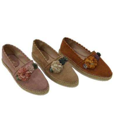 China Handmade Straw Weave Lady Fisherman Flat Espadrilles Low Cut Loafers Fashion Women Shoes for sale