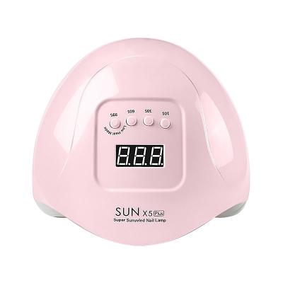 China Quick Dry Sun X5 Plus Rechargeable Cordless Mini 80W Gel Polish Dryer Machine UV Led Nail Lamp for sale