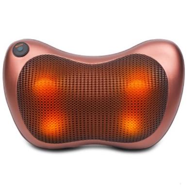 China High Strength Flexible And Flexible Body Truck Car Massage Neck Skin Texture Thin Soft Neck And Back Massager Shiatsu Pillow With Heat for sale