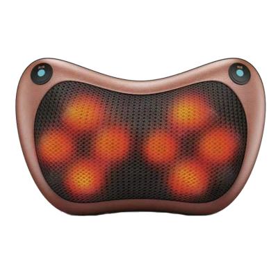 China Self Use Portable Electric Heated Personal Massage Stretcher Rechargeable Massage Pillow for sale