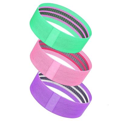 China Durable Fitness Pull Up Exercise Elastic Hip Resistance Booty Band Squat Band Cloth for sale