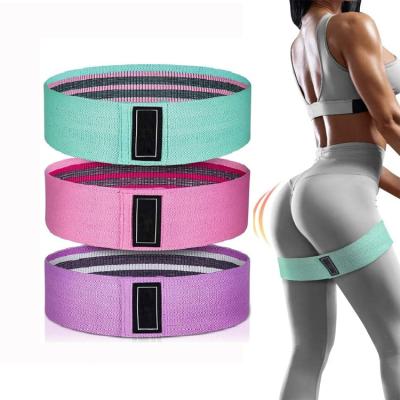 China Eco-friendly Wholesale Price Yoga Mini Fitness Hip Exercise Latex Loop Power Resistance Bands for sale