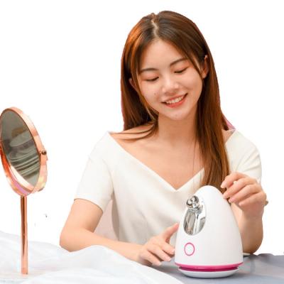 China Mini Portable Facial Steamer For Moisturizer Humidifier Facial Steamer Adjustable Deep Cleaning Sale for sale