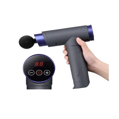 China 2021 New Trends Muscle Massager Fascia Gun Body Muscle Vibration Electric Muscle Tissue Massager Gun Custom Deep Massage Fascia for sale