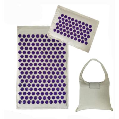 China Durable Professional Accept Custom Massager Cushion Yoga Massage Acupressure Mat for sale