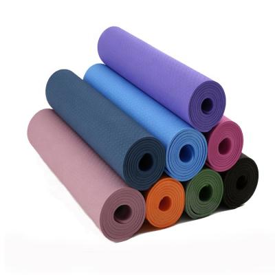 China Waterproof Hot Selling Portable Travel Pilates Exercise Yoga Mat With Bag for sale