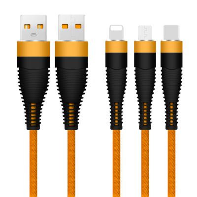 China Cheapest Price Mobile Phone Nylon Braided Cable Micro Usb High Speed ​​Charging 2.0 Data Cable Universal Portable Usb Data Cable for sale