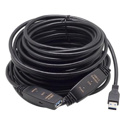 China Environmental Friendly 10m 15M 20M 30M 40M 50M 60M 100M USB 3.0 Extension Cable Male To Female Active Extension Cable for sale