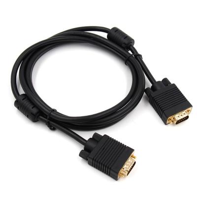 China Flexible 1m 2m 3m 5m 10m VGA to VGA Cable for HDTV PC Laptop TV Box Projector Monitor Cable VGA for sale