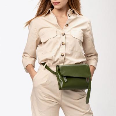 China Hot sale casual dual-use bags the latest fasion cactus leather belt bag viable vegan leather waist handbag women's dual-use bags for sale