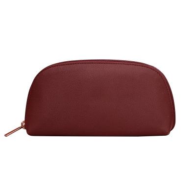 China Others New Arrived Fashion Ladies Apple Skin Vegan Bag 100% Biodegradable Leather Toiletry Bag Cosmetic Bag For Woman for sale