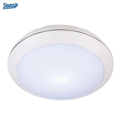 China Modern Outdoor IP66 House Lighting Outdoor Design Mouted ST706B Microwave Detector Light Dimmable Round LED Ceiling Lamp for sale