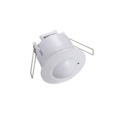 China Hotel Mini China Plastic ST753 Professional Automatic Motion Sensor Detector Microwave Human Switch for sale