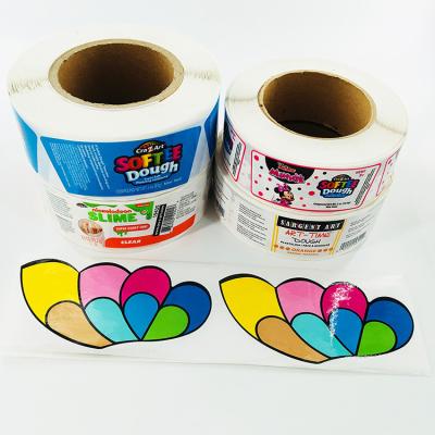 China Waterproof Design Your Own Custom Brand Label Stickers Customized Logo Labels, For Your Small Business for sale