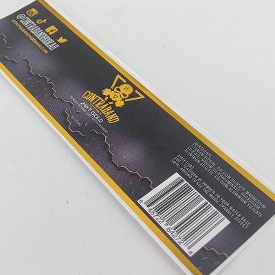 China Custom Print Gold Foil Paper Sticker Roll Logo Planner Sticker UK Hot Stamping Self Adhesive Waterproof Labels Waterproof for sale