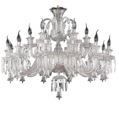 China Contemporary K9 Crystal Chandelier Luxury Traditional Bedroom Hotel Lighting Fixture Living Room Modern LED Glass Metal 90 20 Contemporary for sale