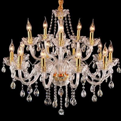 China Rooms chandelier Living Room Kitchen Lighting Fixtures Chandeliers K9 Crystal Modern for Hotel Rooms Restaurant LED OEM ODM Service Fanoos Light for sale