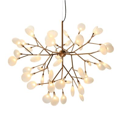 China Modern Modern Firefly LED Chandelier Light Stylish Tree Branch Chandelier Lamp Decorative Firefly Ceiling Chandeliers Hanging Lighting for sale