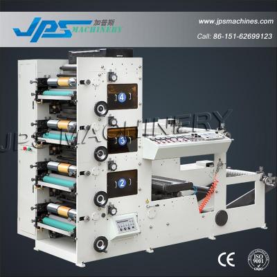 China Other JPS600-4C 600mm width four color copper plate roll automatic sticker large paper printing machine for sale