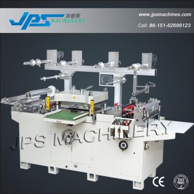 China Other JPS-350B magic tape, hook and loop adhesive tape cutting machine with lap function for sale