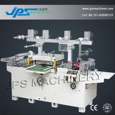 China Other JPS-350B automatic sticker paper label die cutting machine for Mylar, rubber pad, foam, film for sale