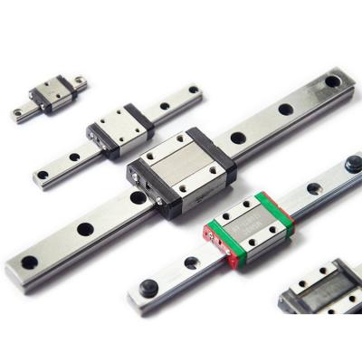 China Smooth Motion MGN Miniature Linear Guide Rail And Slider Block Bearings 5mm 7mm 9mm 12mm for sale