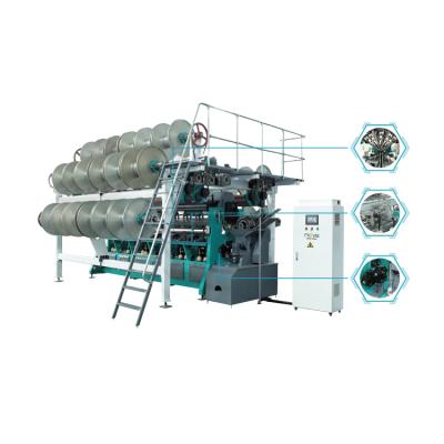 China High Speed ​​Raschel Warp Rabbit Fur Machinery Warp NRSD5-B Blankets Knitting Machine for sale