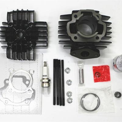 China Bore Cylinder Piston Gasket Kit With Head For Yamaha QT50 PW50 PW 50CC for sale