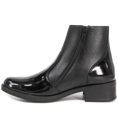 China Black Leather Military Chelsea Boots Milforce Army Chelsea Boots for sale