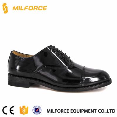 China MILFORCE-Army Oxfords Custom Made Handmade Good Year Tech Men Dress Classy Dubai Shoes for sale