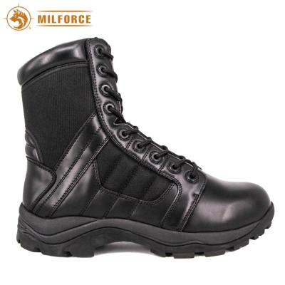 China New MILFORCE New Cheap High Quality Genuine Leather Roman Boot Ranger Boot Assault Army Black Boot for sale