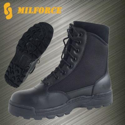 China Roman Boot Lace Up Security Breathable Hot Sale Jungle Outdoor Black Leather Army Combat Shoes US Army Shoes for sale