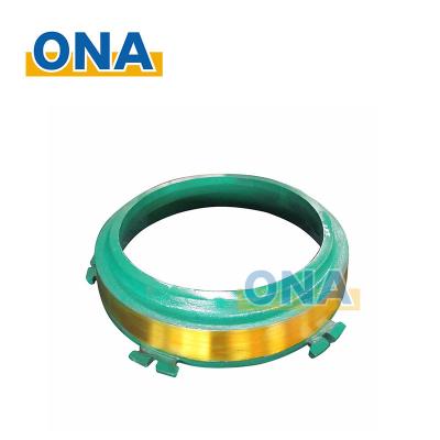 China Long Life Time Supply GP100S GP200S Cone Crusher Spare Parts Mantle and Bowl Liner with Original Quality for sale