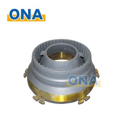 China Long Life Time Advanced GP220 Cone Crusher Spare Parts Mantle and Bowl Liner for Russia for sale