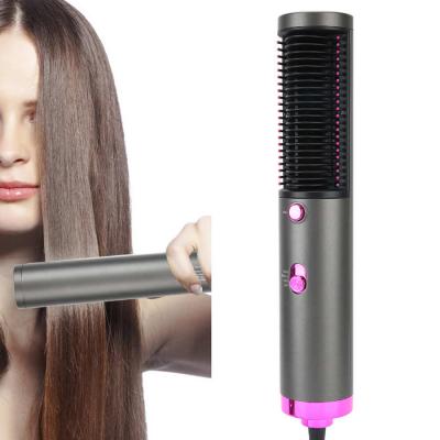 China New Design One Step Hair Curler Electric Hot Drier Brush & Airbrush With Comb Attachment One Step for sale