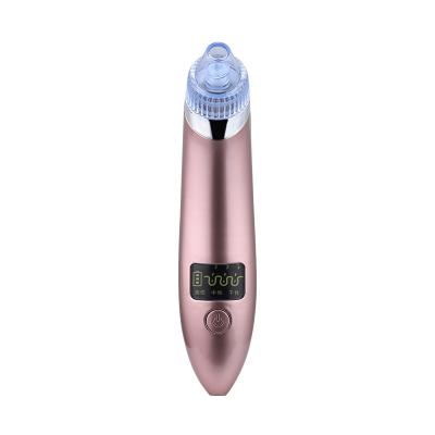 China Rechargeable Black Head Pore Remover Suction Machine Electric Facial Blackhead Remover Vacuum Waterproof for sale